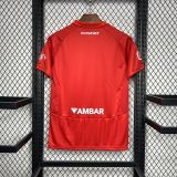 2024-25 Real Zaragoza away soccer jersey