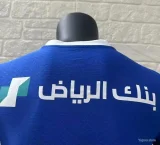 Player Version 2024-25 Al Hilal Home Jersey(The player version is more slim fit, it is recommended to buy one size larger)