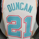 2022 Season Duncan #21 Spurs City Edition White