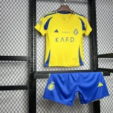 2024-25 Al-Nassr home kids kit