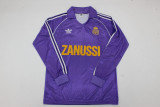 1984-85 Real Madrid  away retro long sleeve jersey