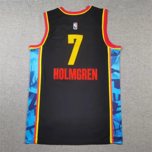 2024-25 Thunder No. 7 Chet Holmgren (City Edition Black)