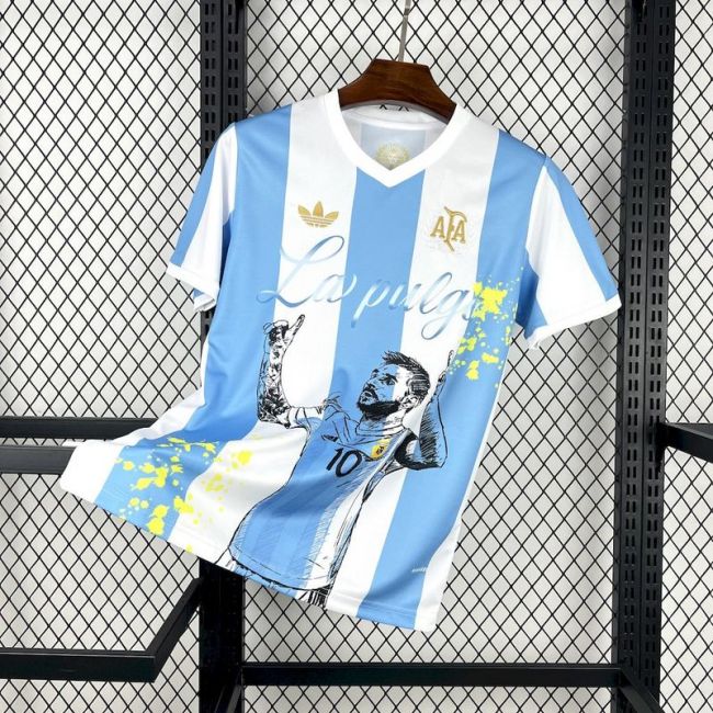 Argentina 2024/25 50th Anniversary Messi Jersey
