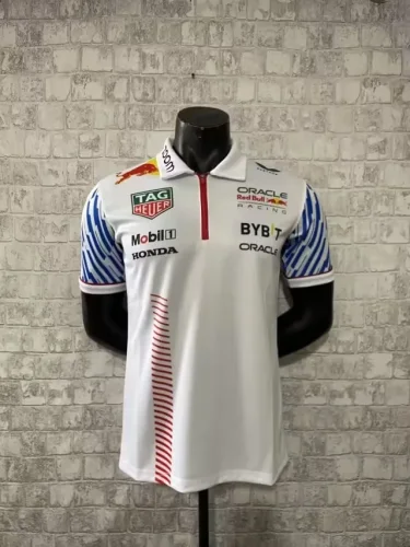 Red Bull 2023 F1 white polo