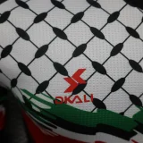 2024-25 Palestinian black player version(The player version is more slim fit, it is recommended to buy one size larger)