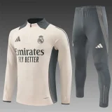2024-25 Real Madrid Half Zip Apricot Kit