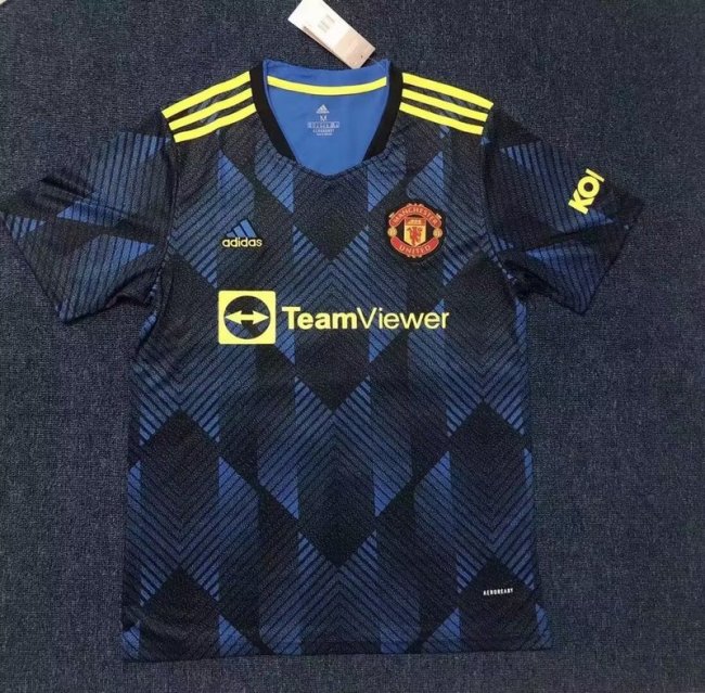 2021-22 Manchester United third away jersey