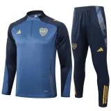 2024-25 Boca blue half zip training suit