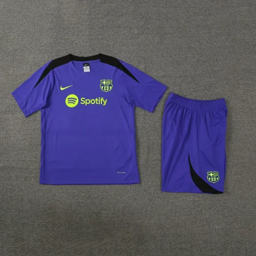 2024-25 Barcelona Purple cotton training suit