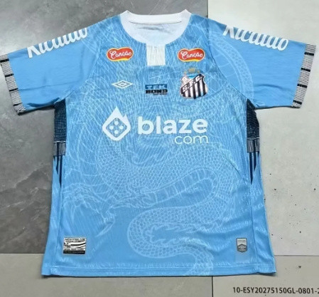 2025-26 Santos blue special jersey