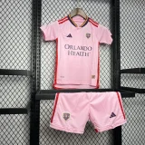2024-25 Orlando City away kids kit