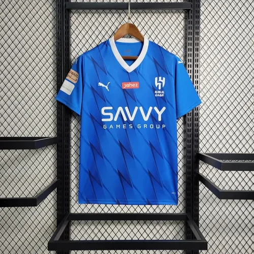 Al Hilal Home 2023-24 home soccer jersey
