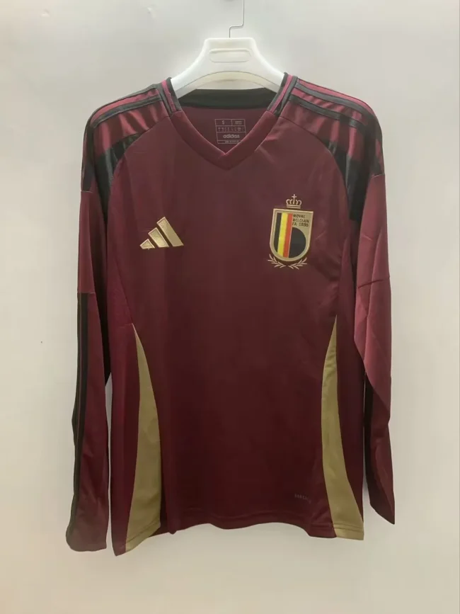 belgium 2024 home long sleeve
