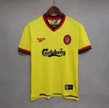 Liverpool 1997-99 away soccer jerseys