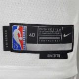 75th Anniversary Memphis Grizzlies MORANT#12 White NBA Jersey