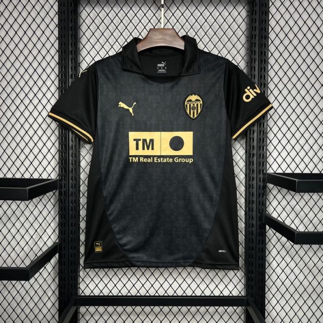 2024-25 Valencia away soccer jersey