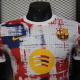 2025-26 .Barcelona  special player version jersey  (The player version is more slim fit, it is recommended to buy one size larger)