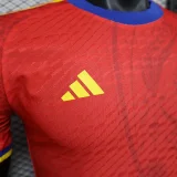 2024-25 Spain Red Special Player version(The player version is more slim fit, it is recommended to buy one size larger)