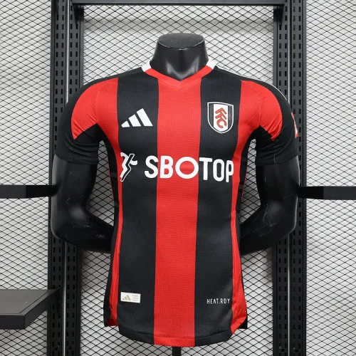 2024-25 Fulham F.C. away player version jersey(The player version is more slim fit, it is recommended to buy one size larger)