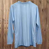 2007-08 Manchester City  home retro long sleeve jersey