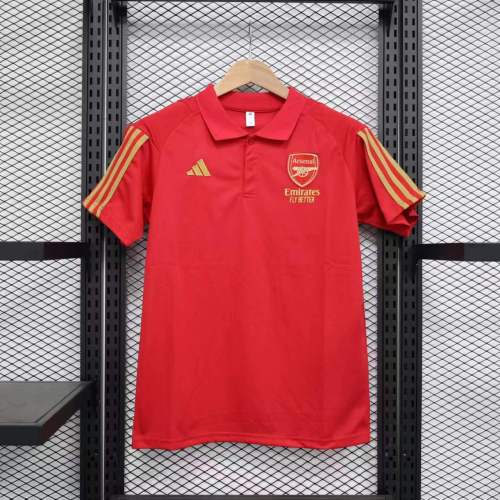 2023-24 Arsenal  red POLO