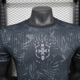 2024-25 Brazil black and gray Special Player version jersey  (The player version is more slim fit, it is recommended to buy one size larger)