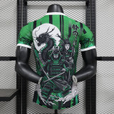 Japan green special player version jersey (The player version is more slim fit, it is recommended to buy one size larger)