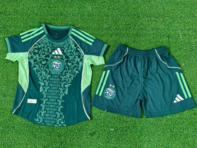 2025-26 A37 Algeria green player version kid kit size