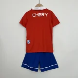 2023-24 Deportivo Universidad Católica Away kids soccer jerseys