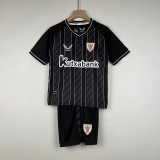 2023-24 Kids Goalkeeper Athletic Bilbao Black  jersey