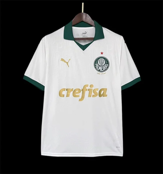 2024-25 Palmeiras away white jersey