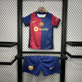 2024-25 Barcelona home kid kit