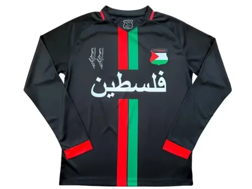 2024-25 Palestine black long sleeve jersey
