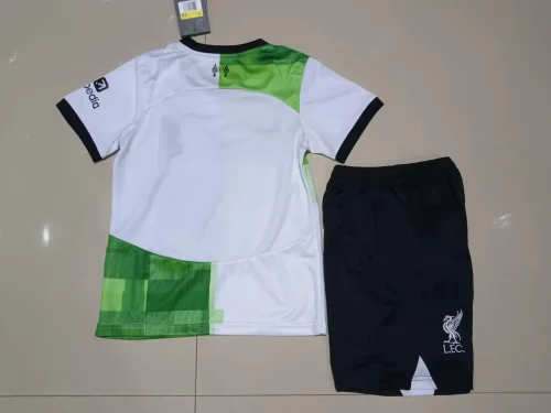 2023-24 Liverpool away kids jersey