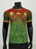 2023-24 Cameroon green player version(The player version is more slim fit, it is recommended to buy one size larger)