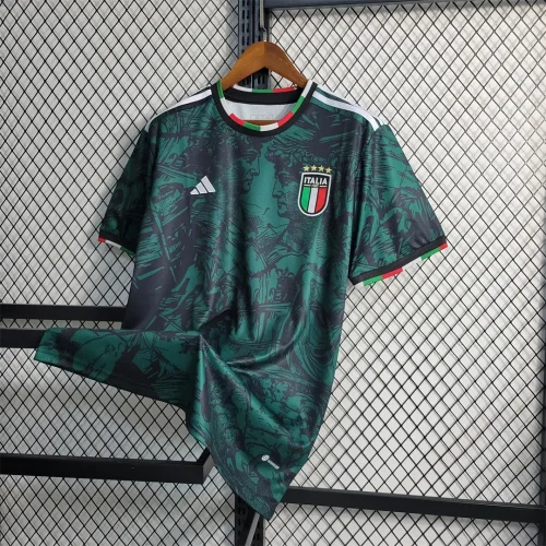 2023-24 Italy Green Special Edition soccer jerseys