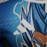 2024-25 Japan blue special player version jersey (The player version is more slim fit, it is recommended to buy one size larger)