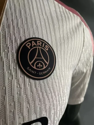 2024-25 paris saint germain AJ white player verison  (The player version is more slim fit, it is recommended to buy one size larger)