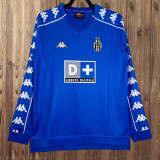 1999-00 Juventus  away retro long sleeve jersey