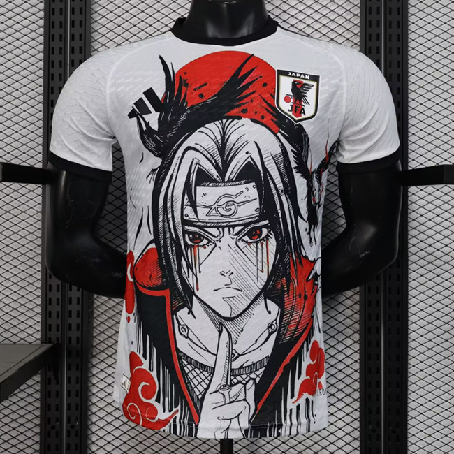 2025 Japan White Black Anime Naruto Special Edition Player version (The player version is more slim fit, it is recommended to buy one size larger)