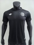 2025-26 Germany 125th anniversary black player version jersey  (The player version is more slim fit, it is recommended to buy one size larger)