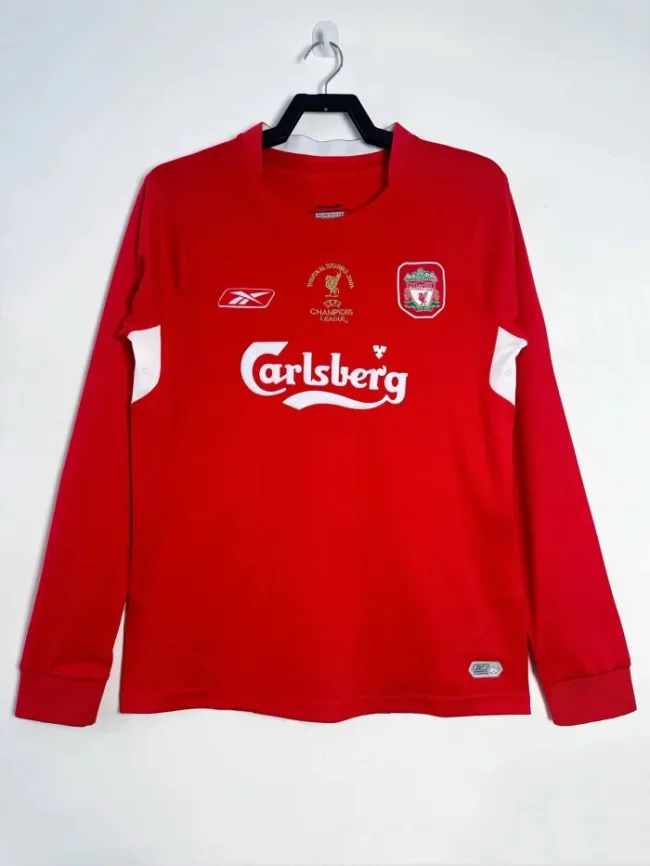 liverpool 2005 home long sleeve ucl final