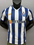 2024-25 Porto Player version home(The player version is more slim fit, it is recommended to buy one size larger)