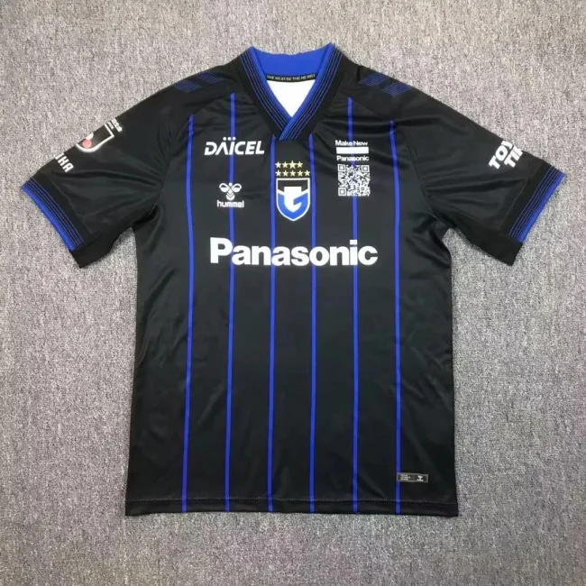Gamba Osaka 2024-25 home black soccer jerseys
