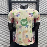 2025-26 Barcelona  special player version jersey   (The player version is more slim fit, it is recommended to buy one size larger)