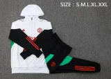 F531# 2324 half pull hat Manchester United white suit