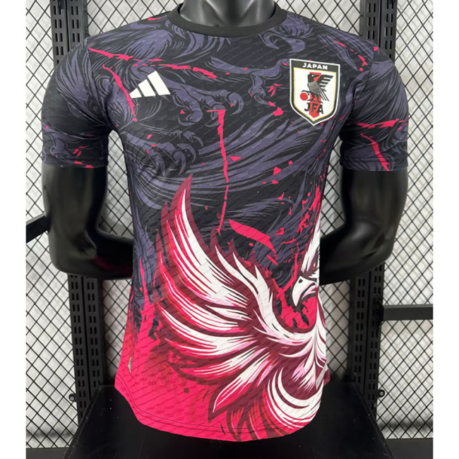 25-26 Japan Dark Purple Red Eagle Special Edition Player Version Jersey (The player version is more slim fit, it is recommended to buy one size larger)