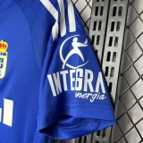 2024-25 Real Oviedo home soccer jersey