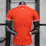 2024-25 Real Madrid  red special player version jersey (The player version is more slim fit, it is recommended to buy one size larger)