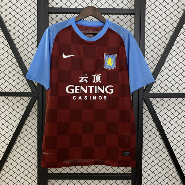 2011-12 Aston Villa home retro jersey